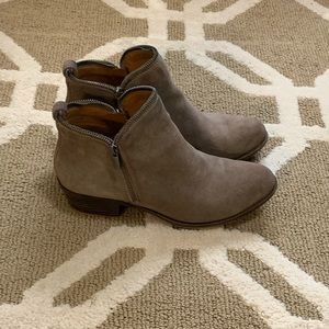 Lucky Brand Suede Bartalino booties